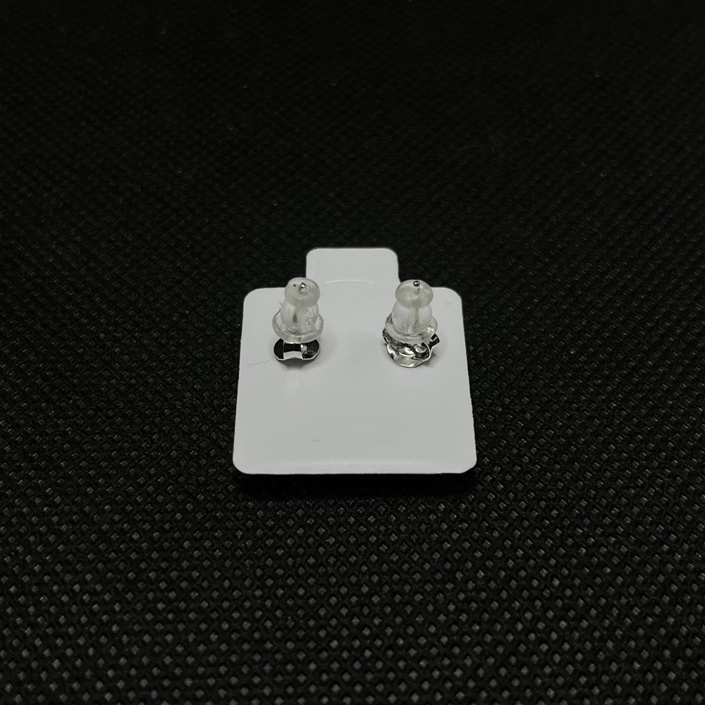 Pendientes De‎ Plata 925 Con Diseño De Flor - Picture 5 of 5
